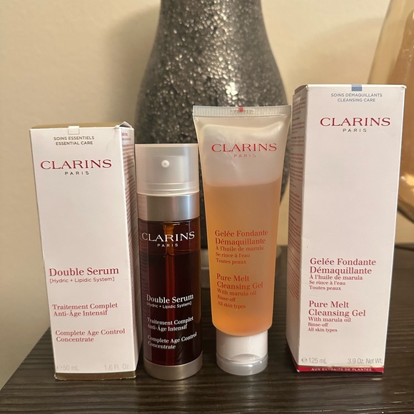 Clarins Double Serum and cleansing gel - Picture 1 of 7